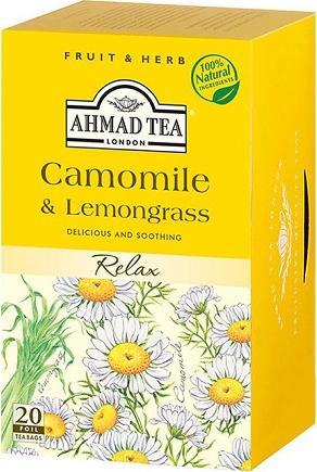Ahmad Tea Herbata ziołowa AHMAD Rumianek z trawą cytrynową RELAX 20tb