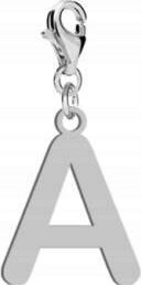 Radziszewska Jewellery Charms Srebrny z Literą od A-Z Literka 925 DEDYKACJA GRATIS