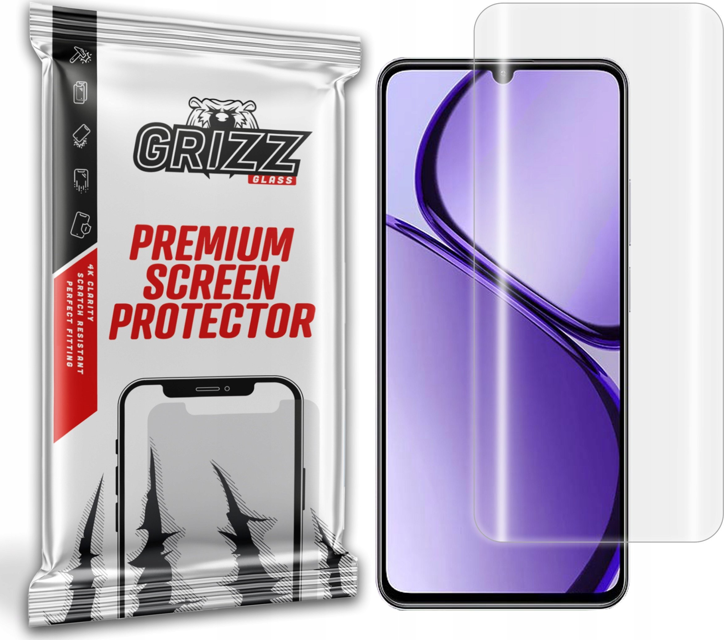 GrizzGlass Folia hydrożelowa GrizzGlass Hydrofilm do Realme Narzo N63