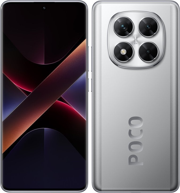 Smartfon POCO X7 5G 8/256GB Srebrny (MZB0IQ4EU)