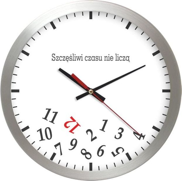 Atrix Zegar ścienny Atrix AL02SC dla szczęśliwych uniwersalny