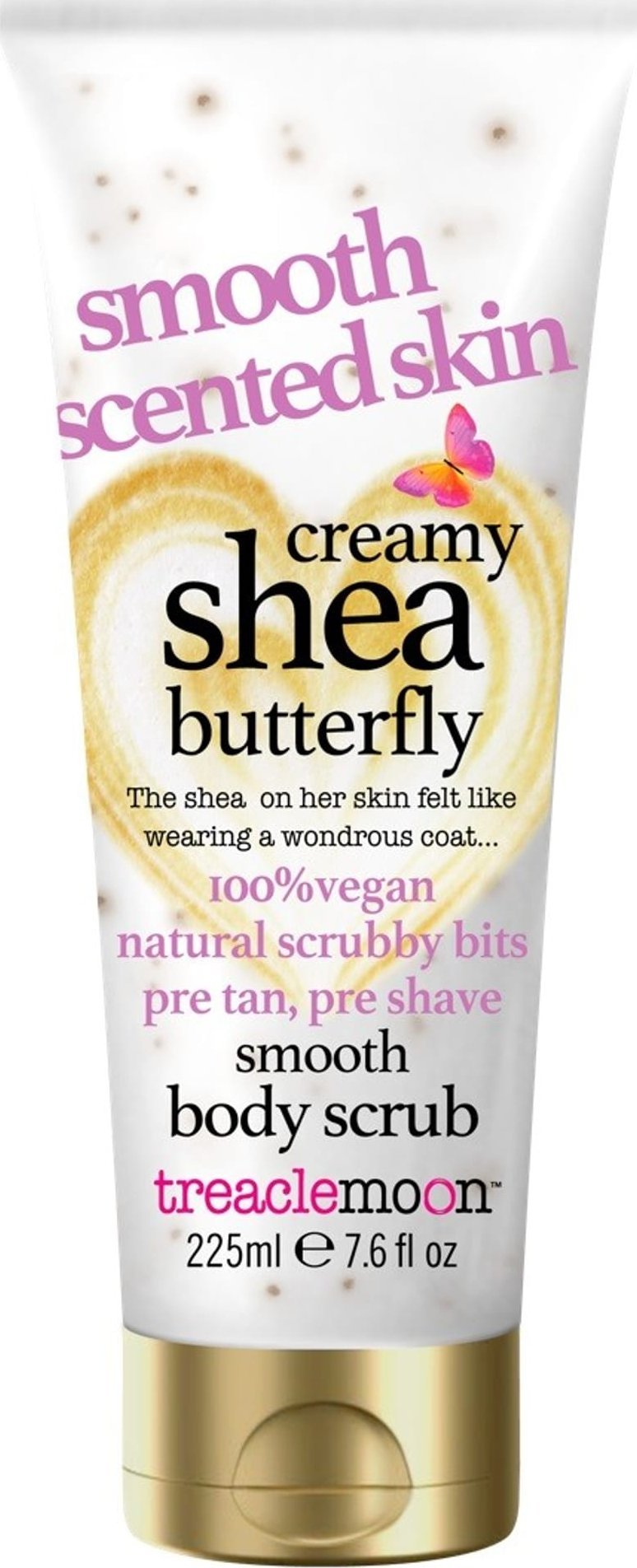 Milton TREACLEMOON Shea Butterfly Wygładzający peeling do ciała 225 ml