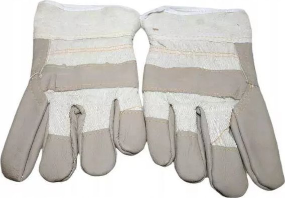 RĘKAWICE OCHRONNE SKÓRZANO TKANINOWE