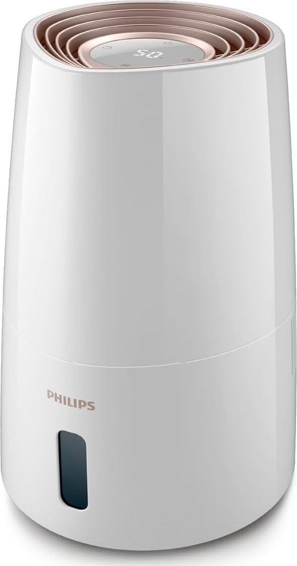 Philips nawilżacz powietrza z serii 3000 do 45 m 300 ml/h 33 dB 3 l biały