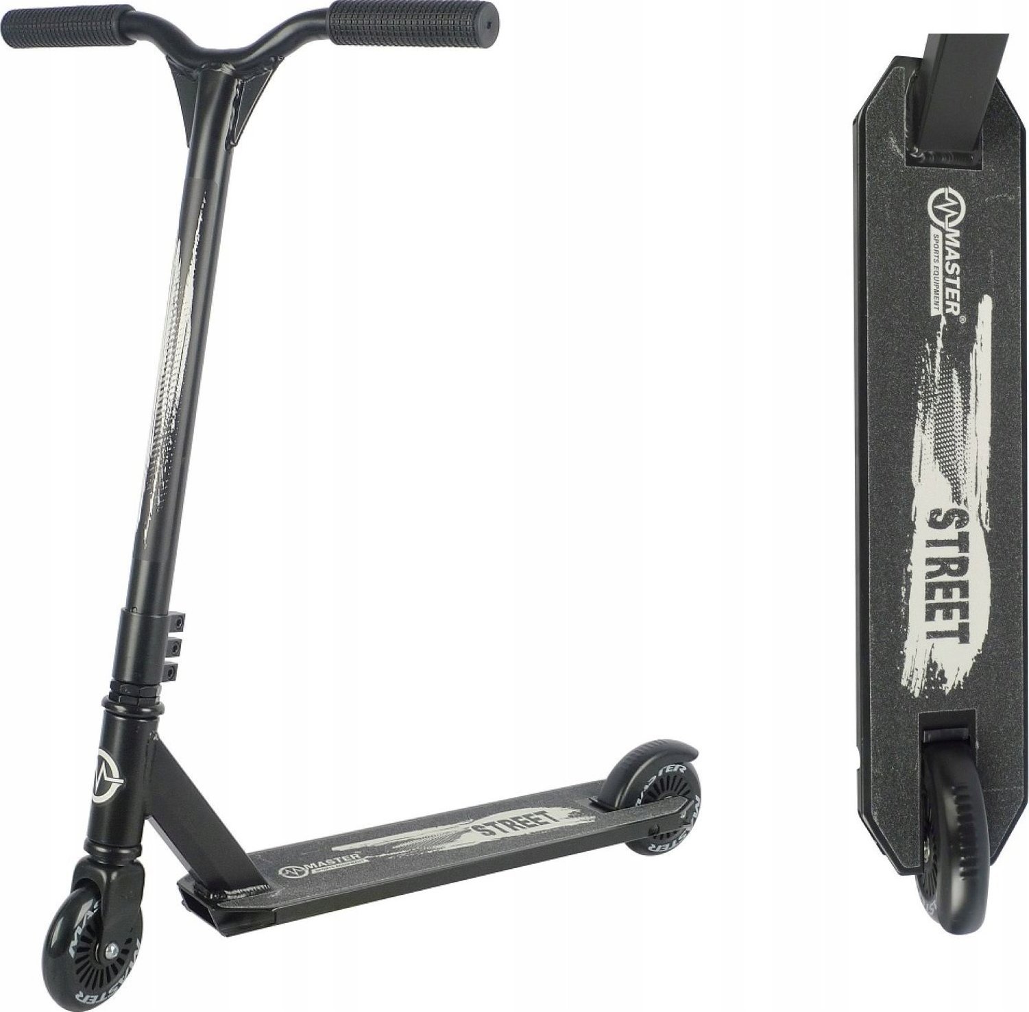 Hulajnoga Master Stunt Street Szary (MAS-S061-grey)