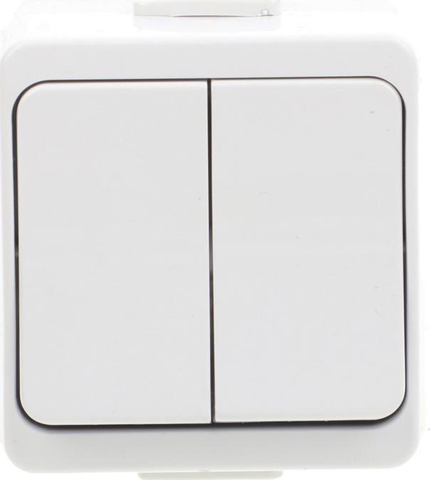 Timex JANTAR-bis Łącznik świecznikowy n/t IP44 biały WNT-2J-b