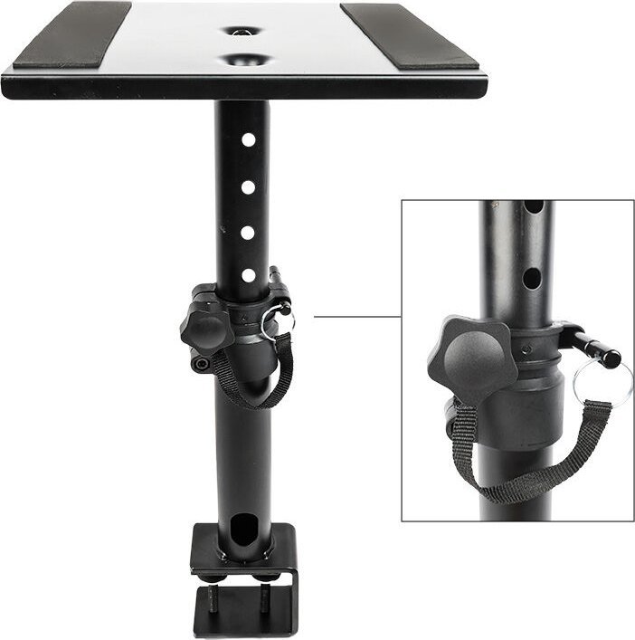 DNA BIURKOWY STATYW KOLUMNOWY STOJAK POD GŁOŚNIK MONIOTR STUDYJNY REGULOWANY