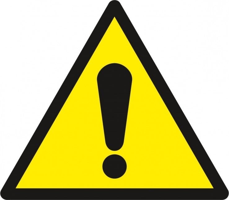 PROCERA Znak TDC, Ogólny znak ostrzegawczy