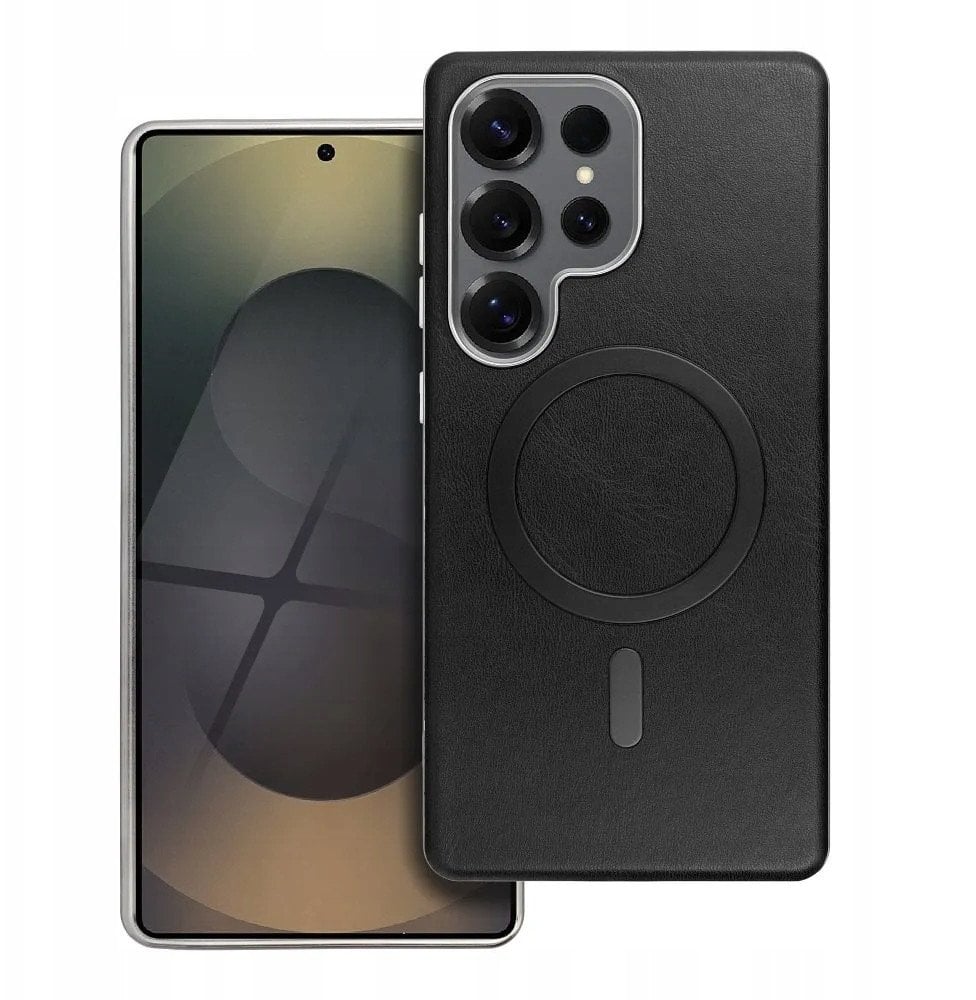 Futerał GENTLEMAN MAG COVER kompatybilny z MagSafe do SAMSUNG A26 czarny