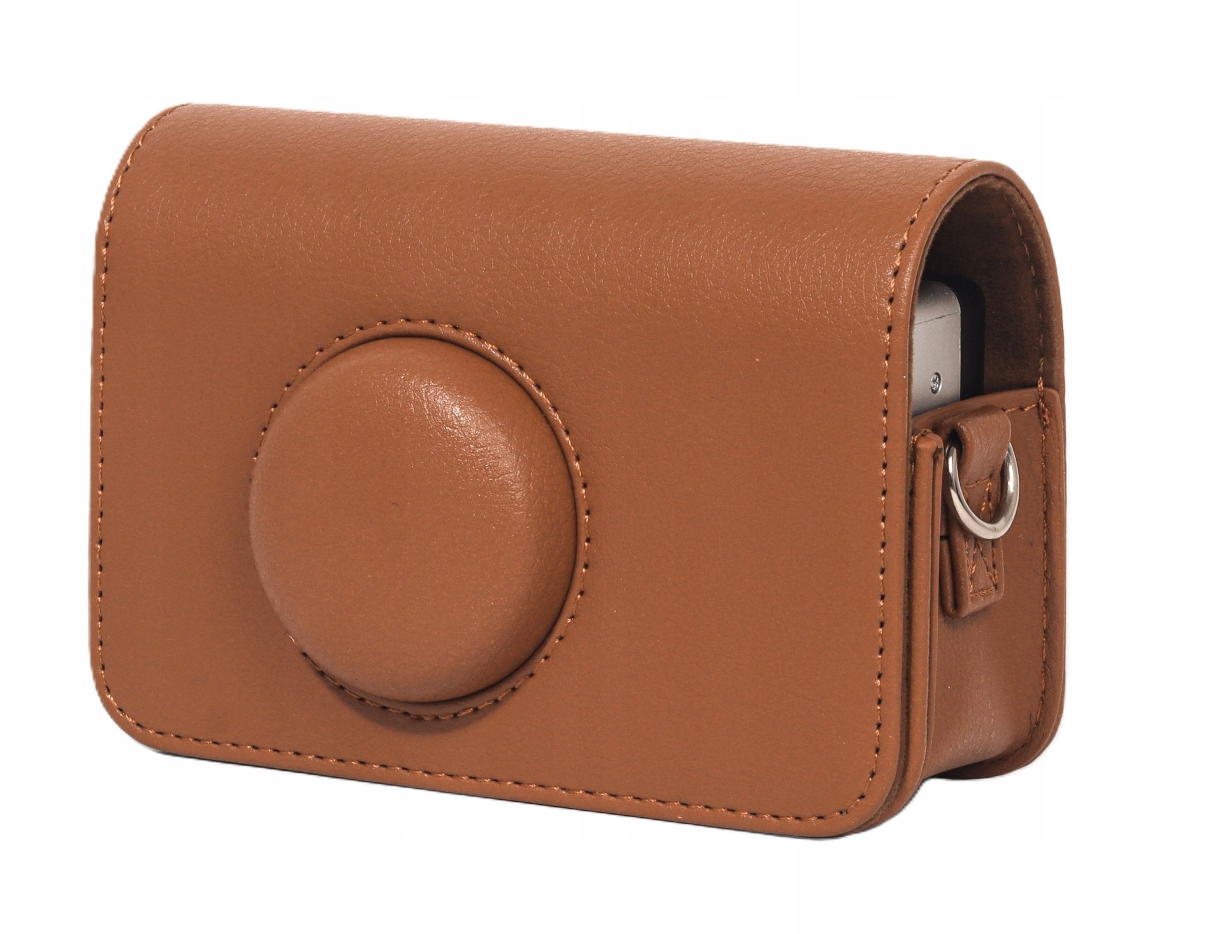 Futerał Etui Pokrowiec Case Na Aparat Do Kodak Ektar H35 / H35n / Ultra F9 / Brązowy