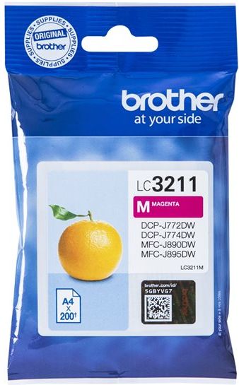 Tusz Brother tusz oryginalny LC-3211M (Magenta)