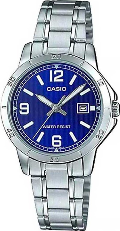 Zegarek Casio Zegarek marki Casio model LTP-V004 kolor Szary. Akcesoria damski. Sezon: Cały rok NoSize