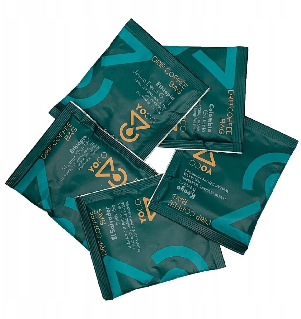 Kawa mielona YoCo Drip Bag Coffee Mix Box Monosort 20x12g