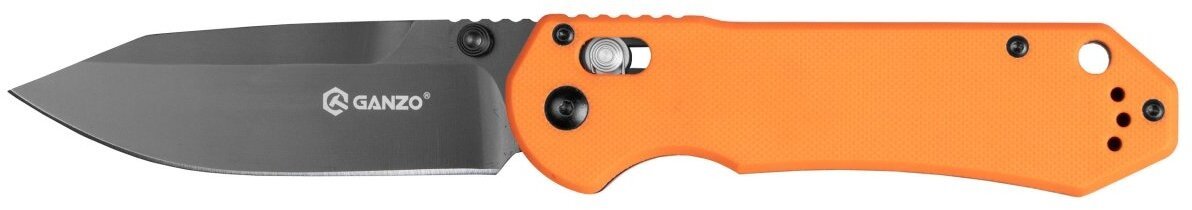 Ganzo Nóż składany G7453-OR-WS z gwizdkiem