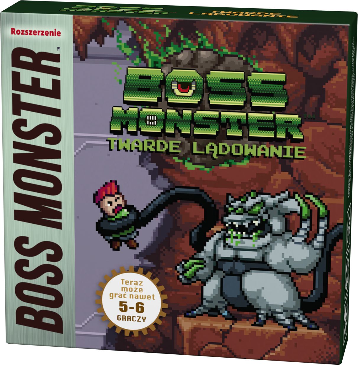 Trefl Boss Monster Twarde lądowanie Dodatek 2 (262609)