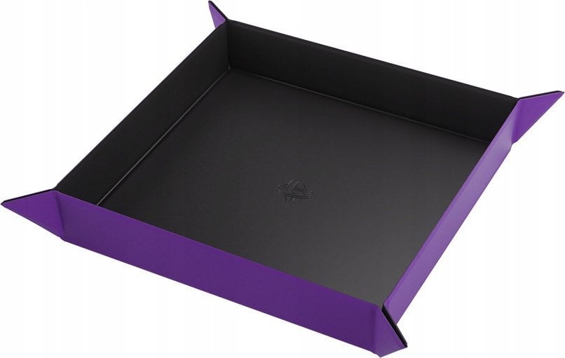 Gamegenic Gamegenic: Magnetic Dice Tray - Square - Black/Purple