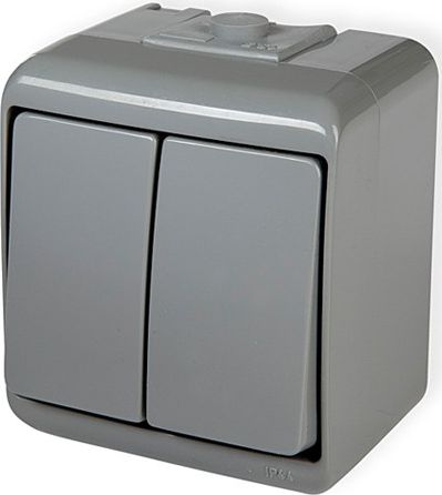 Karlik Junior łącznik świecznikowy szary (10WHE-2)