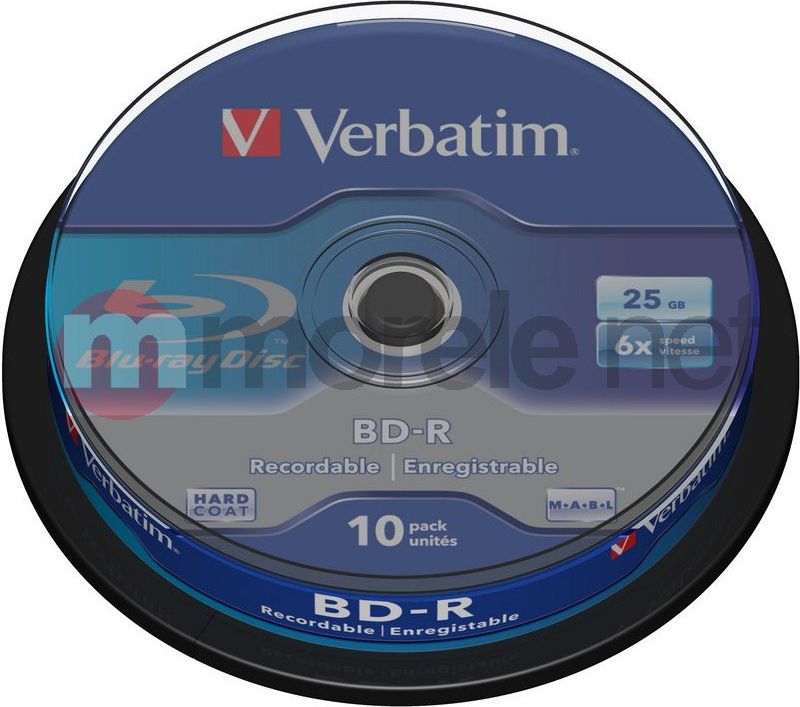 Verbatim BD-R 25 GB 6x 10 sztuk (43742)