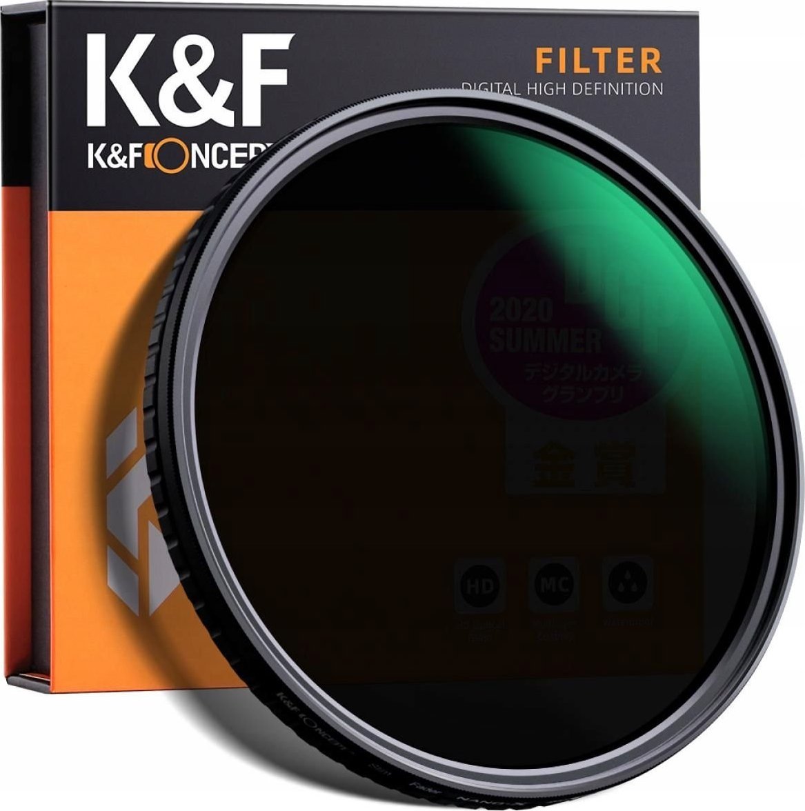 Filtr Kf Filtr 37 Mm X Fader Szary Regulowany Nd8-nd128 / Kf01.1443