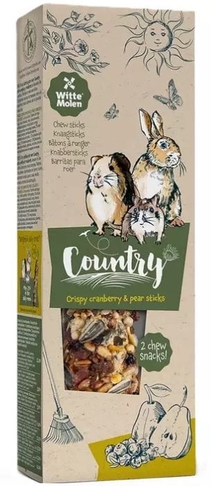 Witte Molen COUNTRY KOLBY GRYZOŃ 110g CRANBERRY & PEAR /8