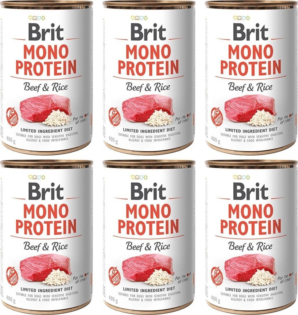 Brit Brit Mono Protein Beef & Rice 400 g