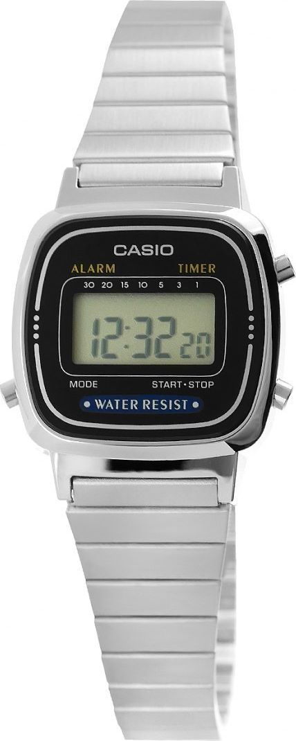 Zegarek Casio Zegarek Damski CASIO Collection Retro LA670WA-1DF