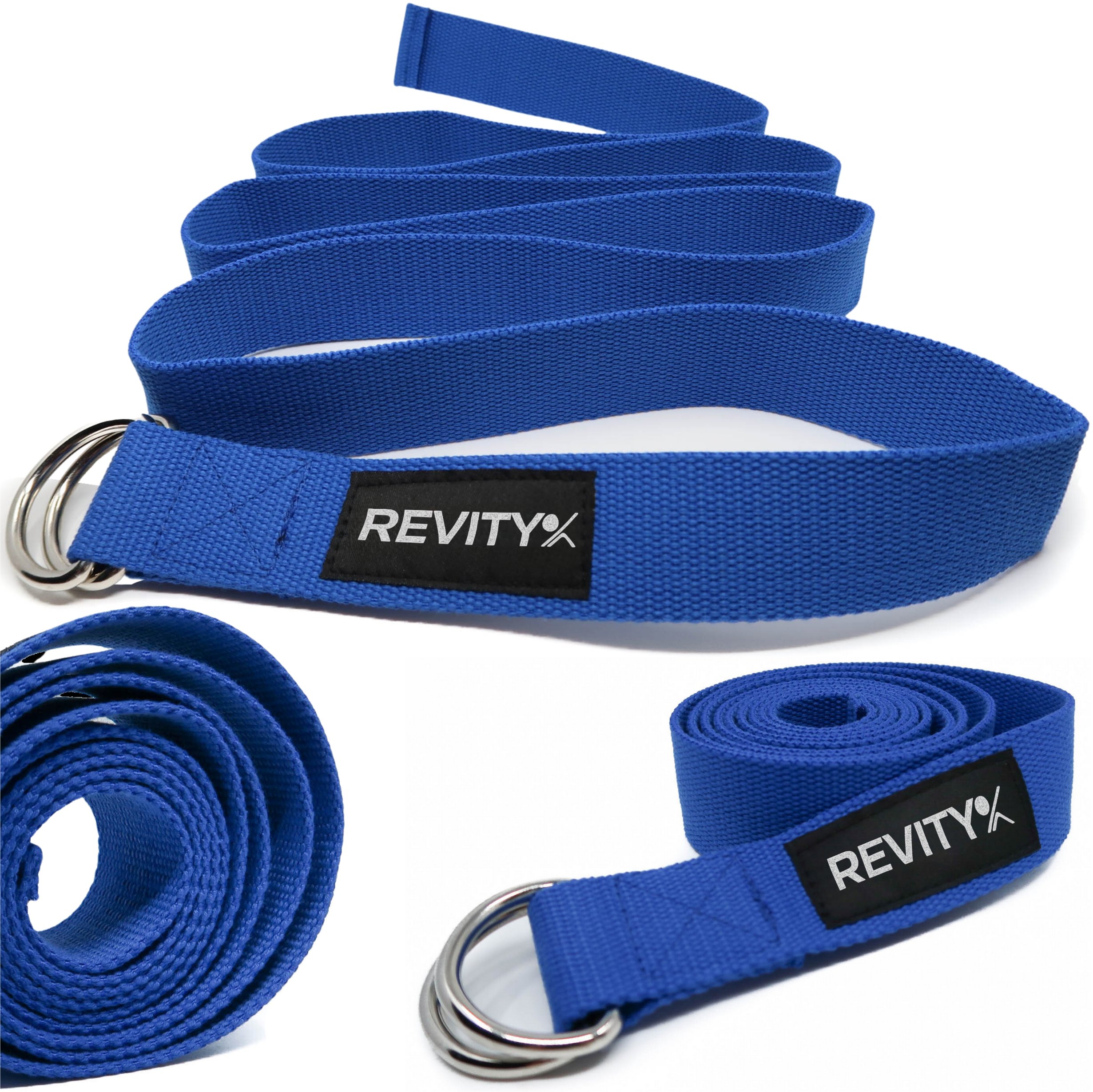 Pasek do ćwiczeń jogi i pilatesu Revity 200 x 3.8 cm