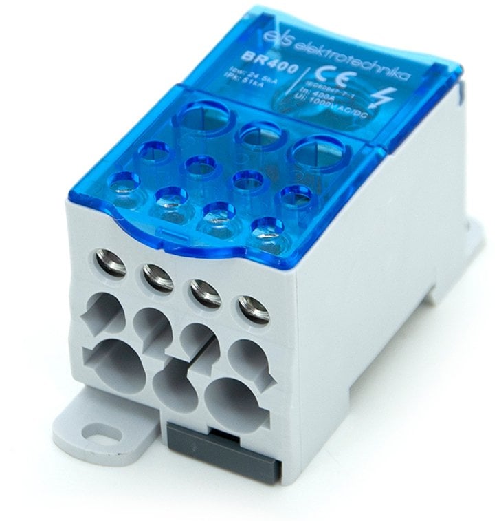 ELS Elektrotechnika Blok rozdzielczy mostek na szynę TH 400A BR400