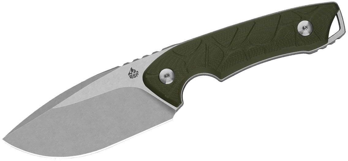 QSP Knife TINY TOT G-10 STW QS169-B1 OD Green