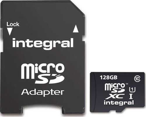 Karta Integral UltimaPro MicroSDXC 128 GB Class 10 UHS-I/U1 (INMSDX128G10-90U1)