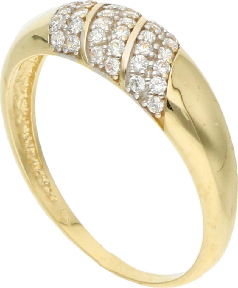 Rosanto Złoty pierścionek z cyrkoniami roz. 23 585 14k