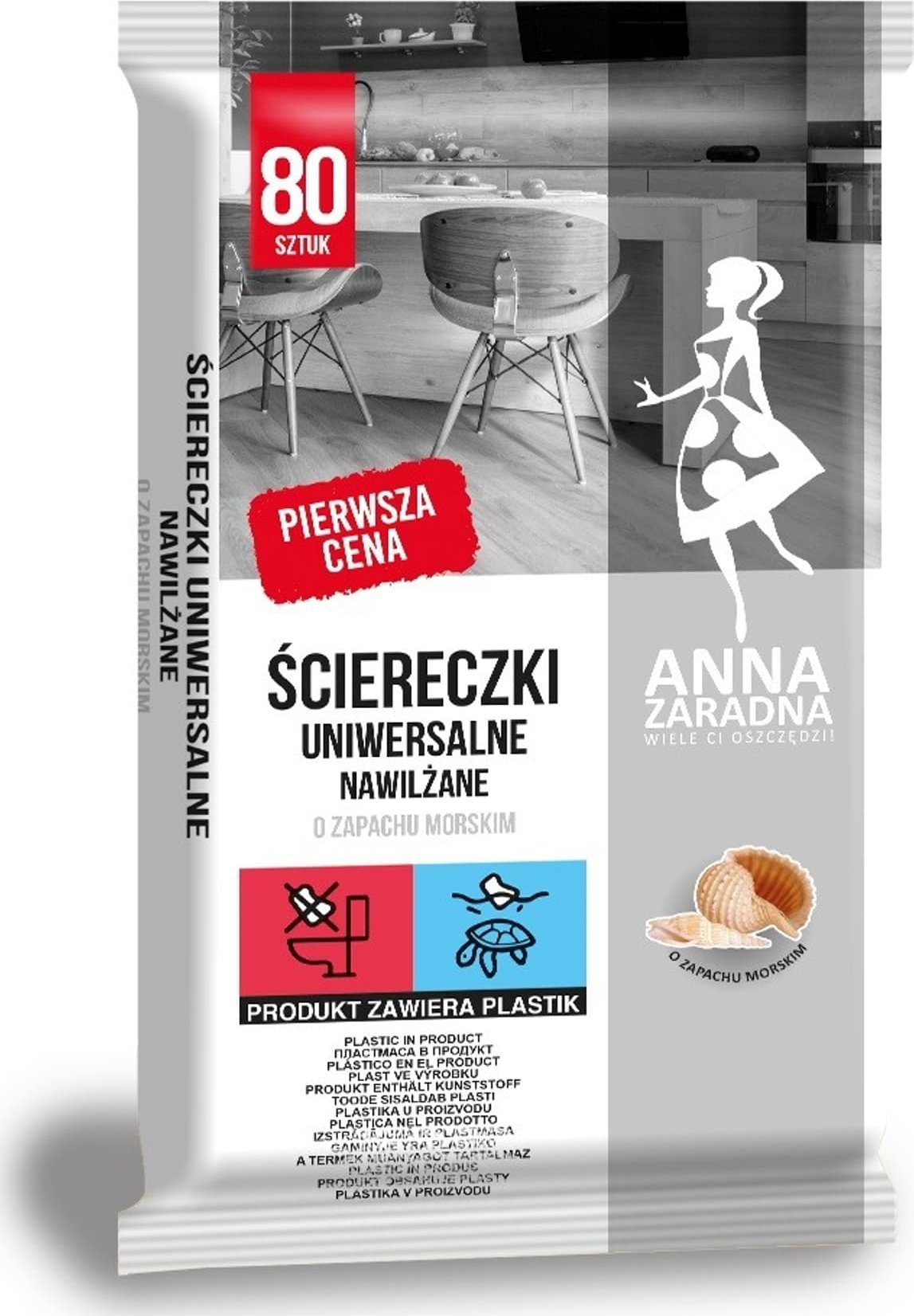 Stella FIXI SCIERECZKI NAWILZANE A`80 UNIWERSALNE MORSKIE