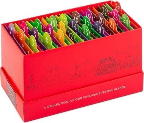 Kalendarz adwentowy English Tea Shop Herbaty Bio Luxury 13 smaków 25 x 1,78 g