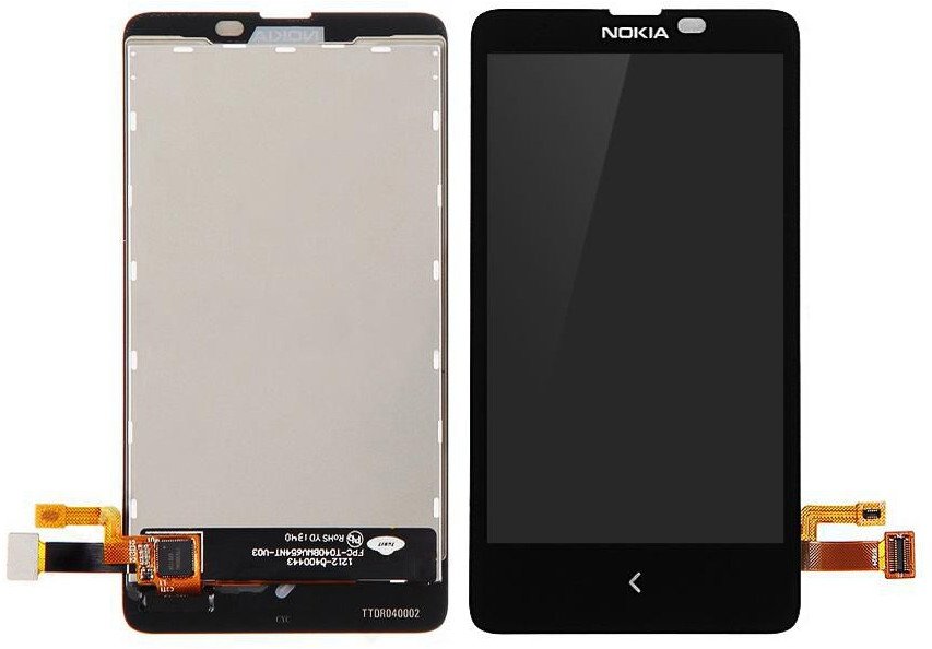 CoreParts MSPP72202, Display, Nokia, X, Black, 140 mm, 240 mm