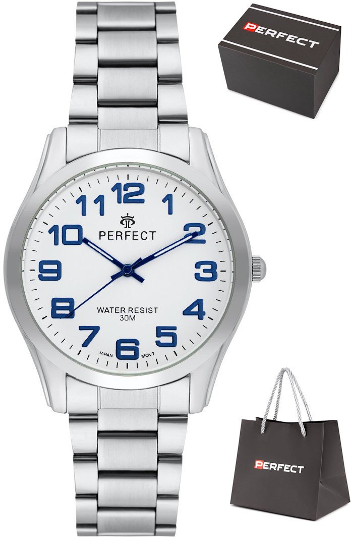 Zegarek Perfect R403P-03 męski klasyczny czytelny .