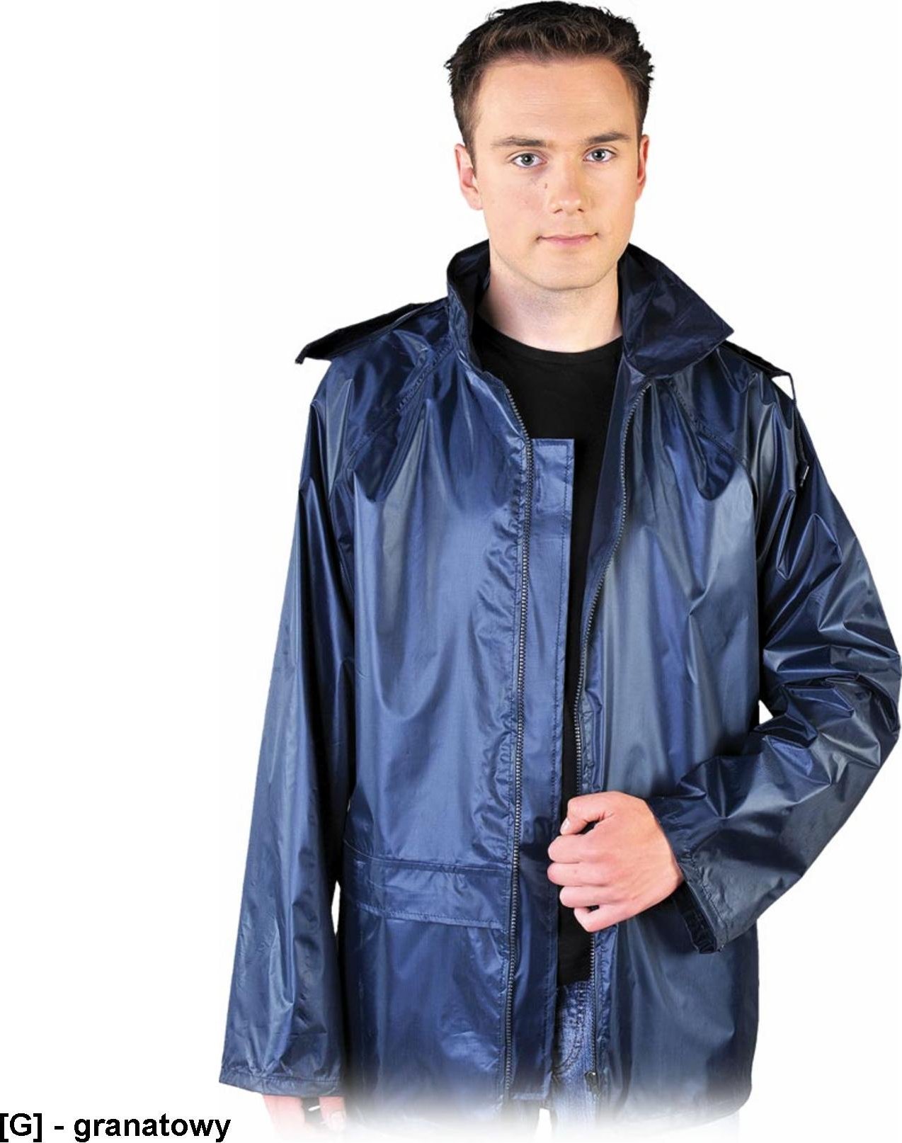 R.E.I.S. KPNP - kurtka ochronna przeciwdeszczowa - granatowy 3XL