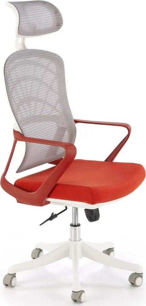 Krzesło biurowe Halmar Fotel biurowy VESUVIO 2 cynamonowy/biały HALMAR