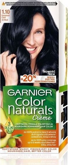 Garnier Farba do włosów Color Naturals 1.10 Granatowa Czerń