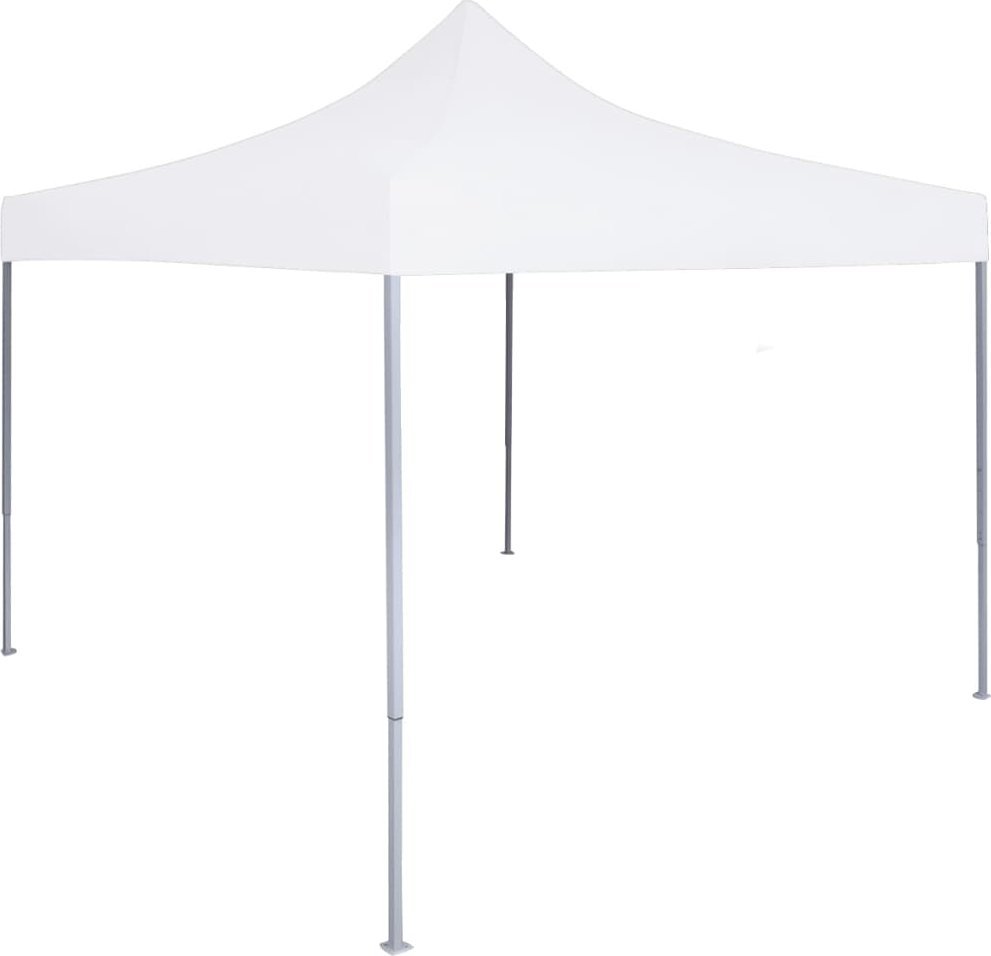vidaXL VidaXL Profesjonalny, składany namiot imprezowy, 3x3 m, stal, biały