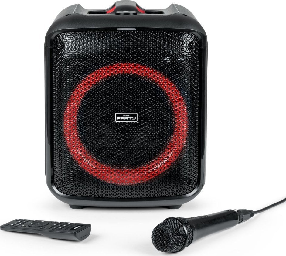 Głośnik BigBen Big Ben Głośnik Bluetooth Mikrofon Party Cube Max Karaoke Podświetlenie 200W
