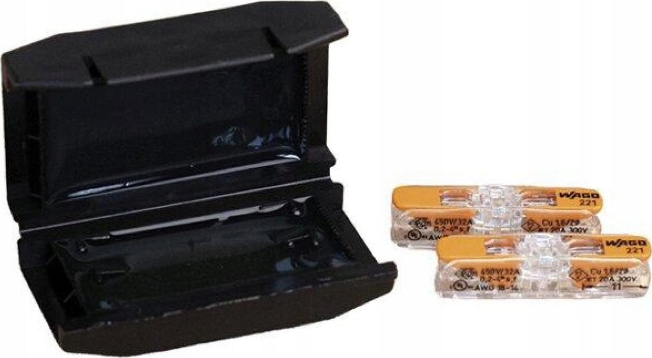 Cellpack Puszka żelowa Easy-Protect Inline 2/4 ze złączkami Wago-Compact 0,2-4 mm2 449749