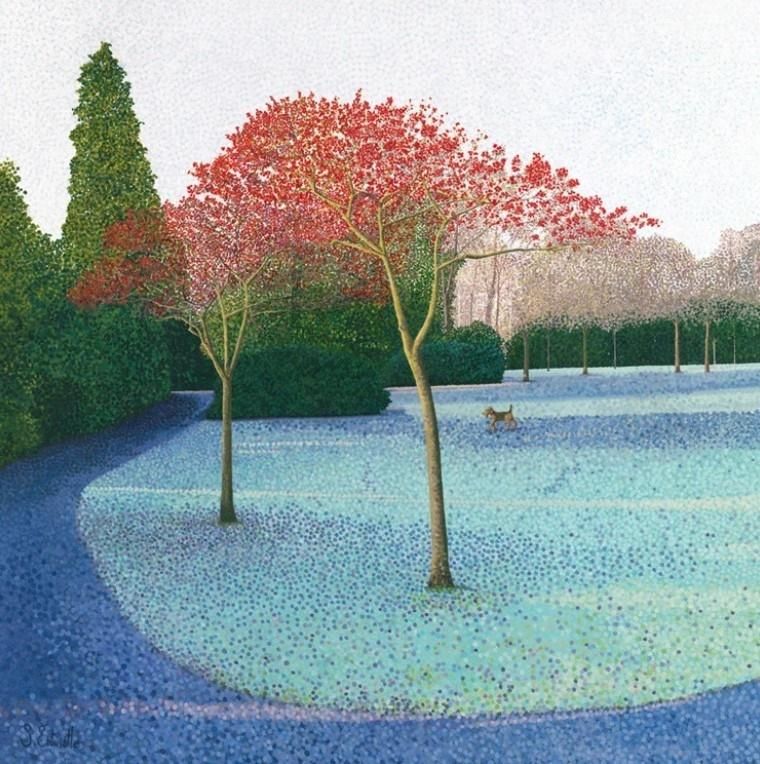 Susan Entwistle Karnet z kopertą Zimowy szron