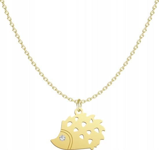 Radziszewska Jewellery Pozłacany Naszyjnik JEŻ DEDYKACJA GRATIS
