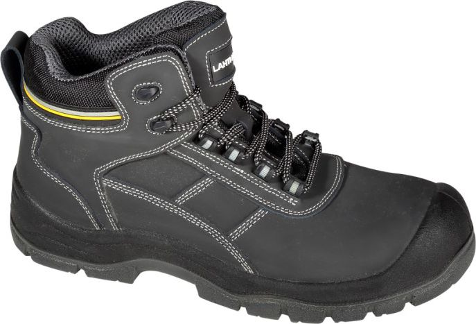 Lahti Pro Trzewiki nubukowe czarno-żółte rozmiar 42 (L3011342)