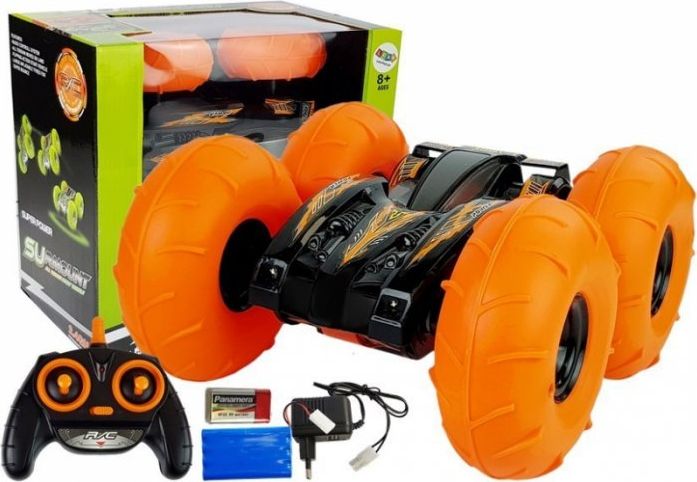 Lean Sport Autko Zdalnie Sterowane Podskakujące Czerwone