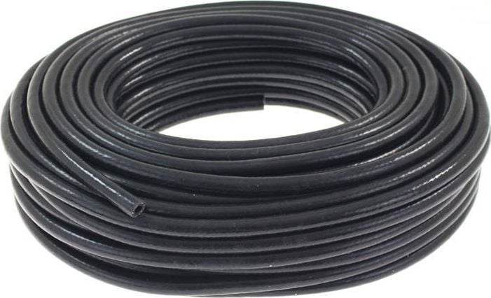 TurboWorks_G Przewód podciśnienia silikonowy zbrojony TurboWorks PRO czarny - 20mm