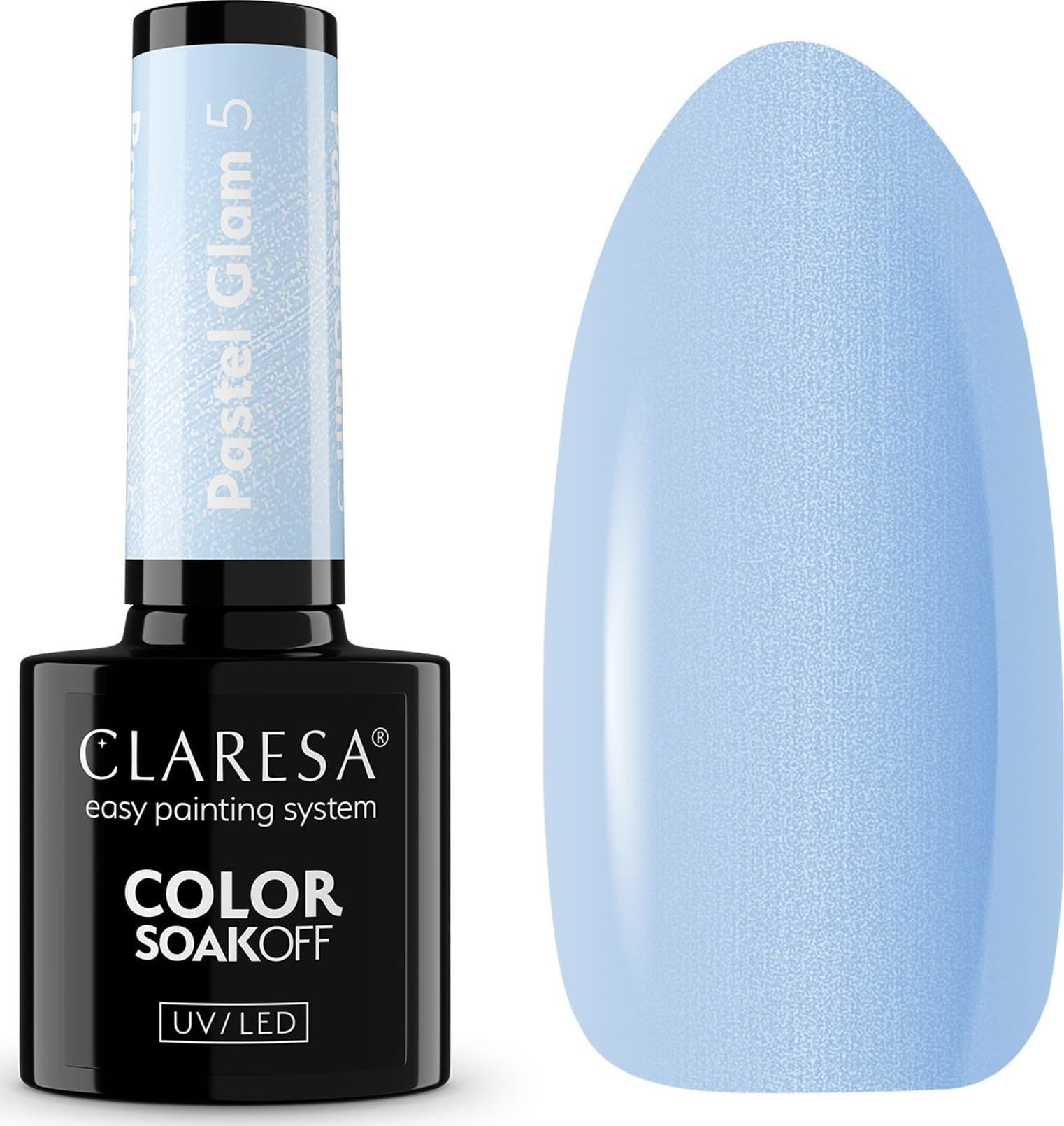 Claresa CLARESA Lakier hybrydowy Pastel Glam 5