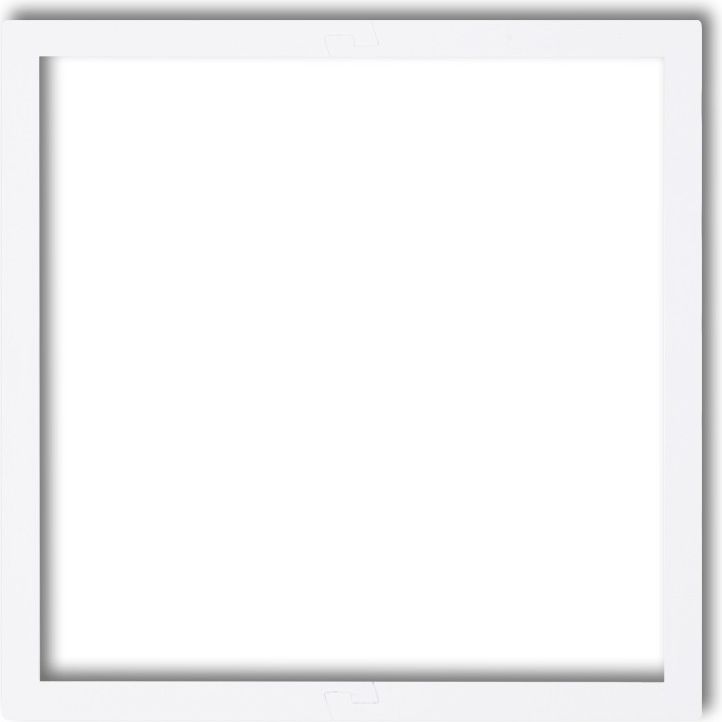 Karlik Ramka wypełniająca pojedyncza serii Deco biała (DRW-1)