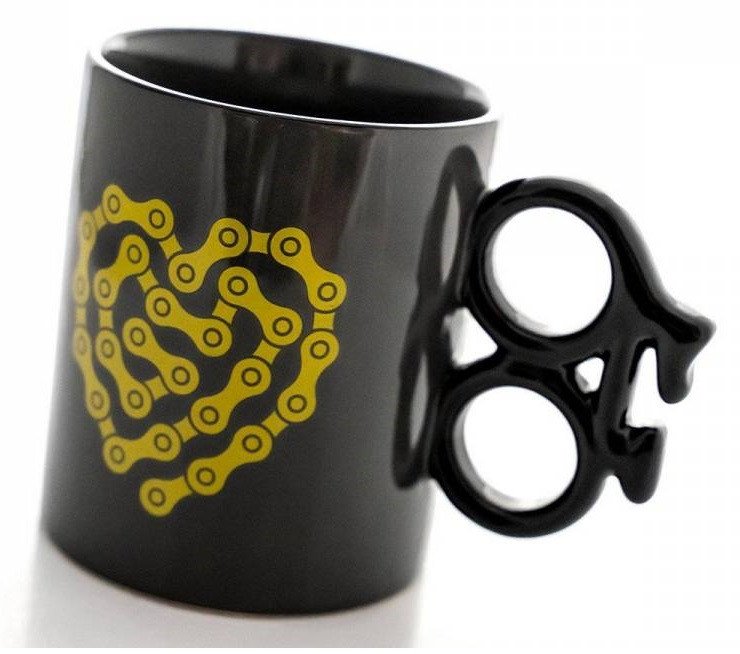 Kubek dla Rowerzysty - Serce z Łańcucha