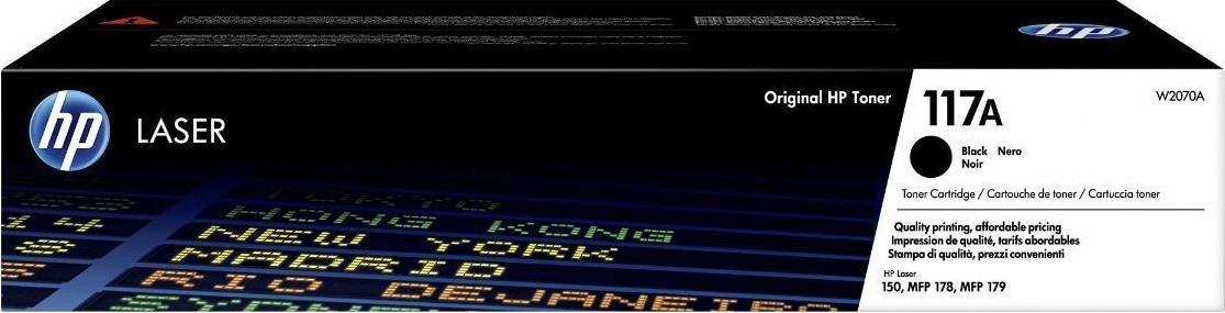 Toner HP 117A Black Oryginał (W2070A)